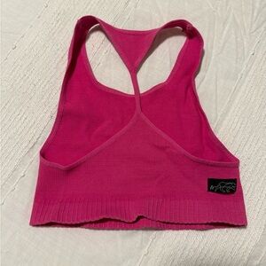 Tiger Friday Pink Racerback Sports Bra